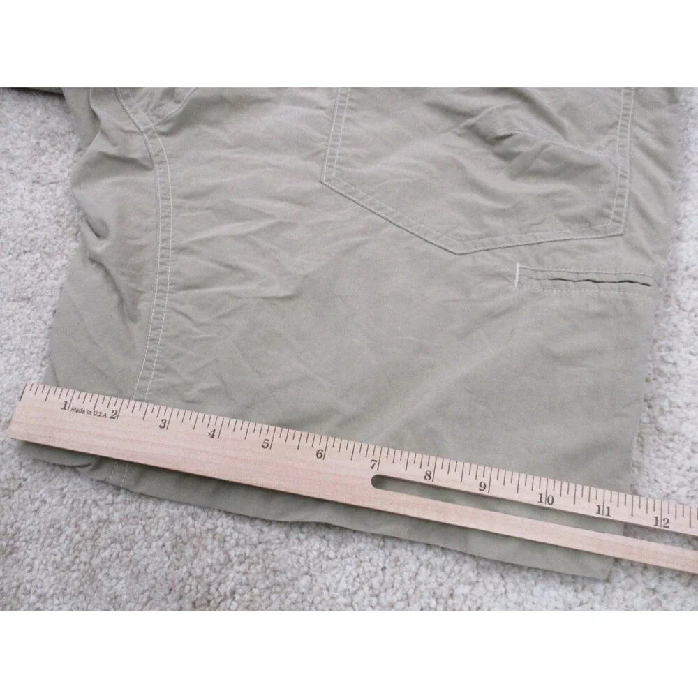 Kuhl Shorts Mens 32 Brown Tan Cotton Blend Stretch Hiking Outdoor Camp Chino